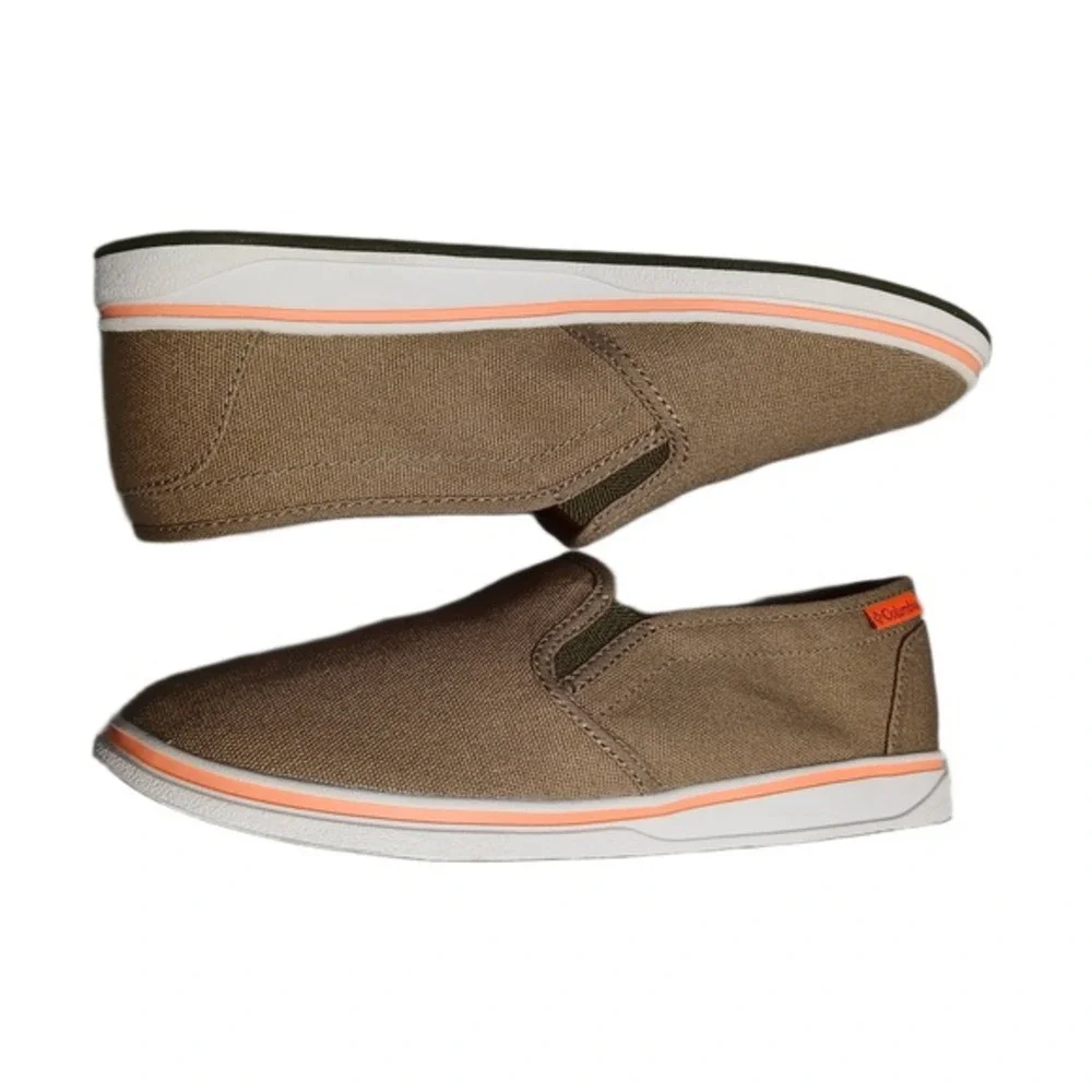 Columbia‎ Crankbait Omni-Grip Casual Sneakers Youth Size 6 Multi Canvas Slip On